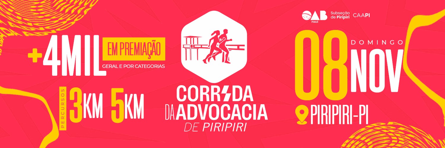 II CORRIDA DA ADVOCACIA PIRIPIRI